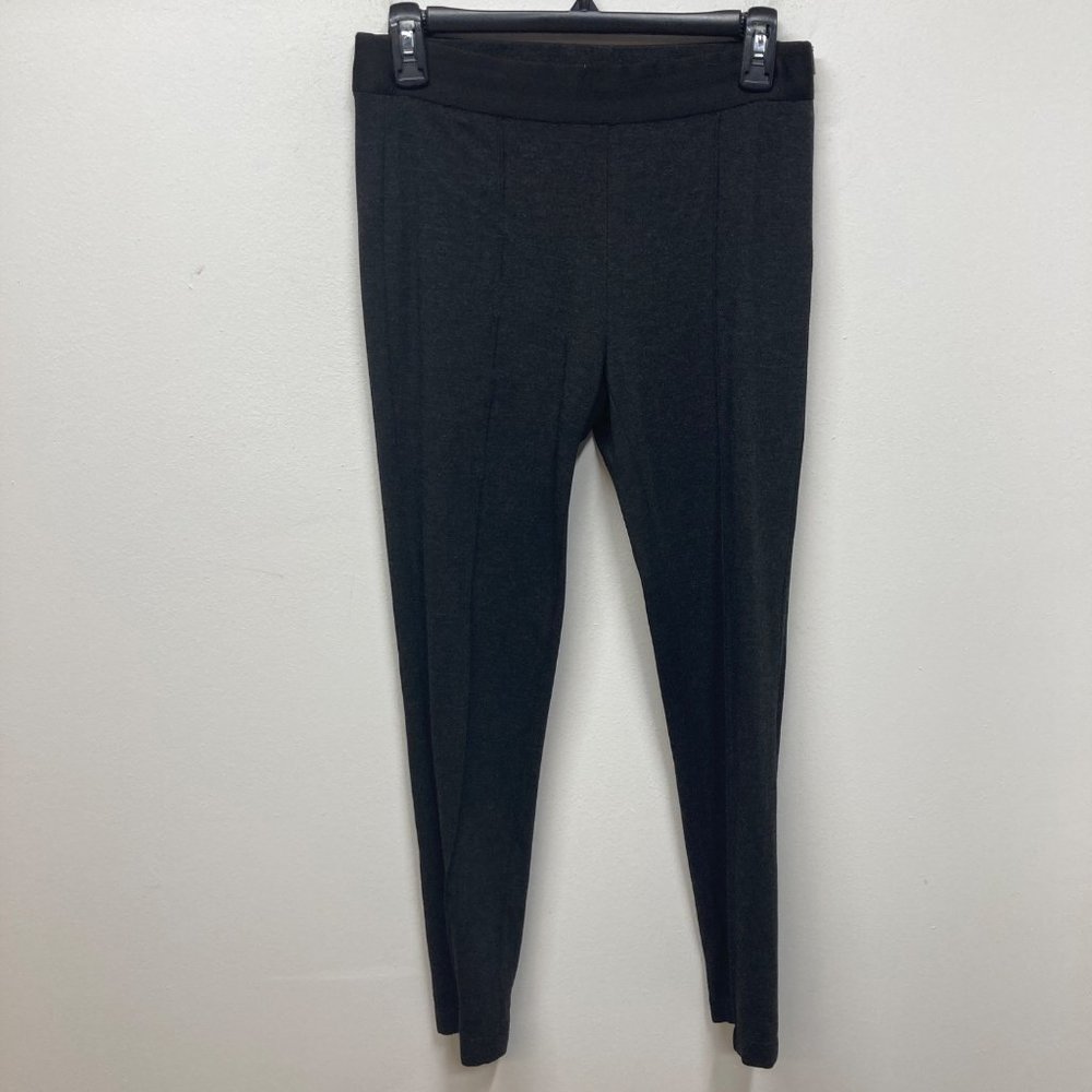 Everlane gray pull on skinny pant zip side small